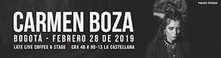 POS Concierto de CARMEN BOZA en Bogotá 2019