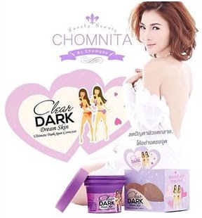 Chomnita CLEAR DARK (Cream Pemutih Bokong, Selangkangan, Strechmark)