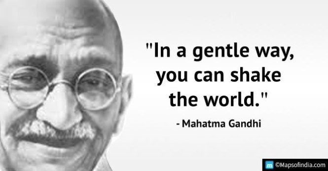 A short and complete chronological biography of Mahatma Gandhi – The Father of Nation