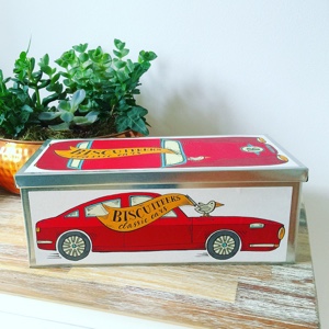 Biscuiteers Classic Car Show Biscuit Tin