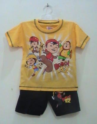 baju kartun anak boboi boy