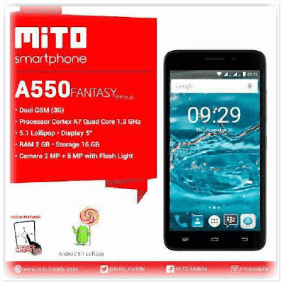 Mito A550, HP Ram 2GB Cuma 800 Ribuan