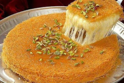 Recipe And How To Make Cheese Kunafa (Dessert From Middle East)