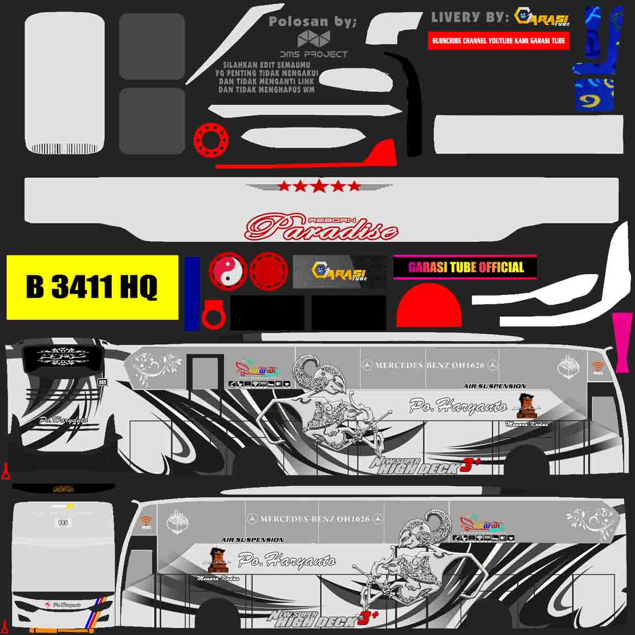 download mod bussid haryanto