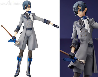 Figura Ciel Phantomhive mensHdge technical statue No.20 Kuroshitsuji Book of Circus