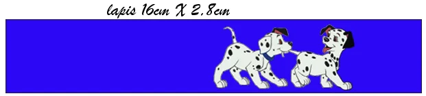 101 Dalmatians in Black and Blue Free Printable  Labels.