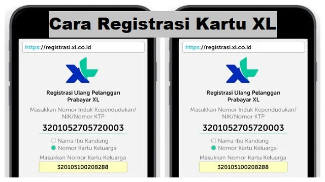 Cara Registrasi Kartu XL