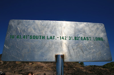 Sign Cape York Australia