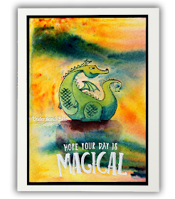 Magical Day card with dragon - Stampin' Up! by Understand Blue