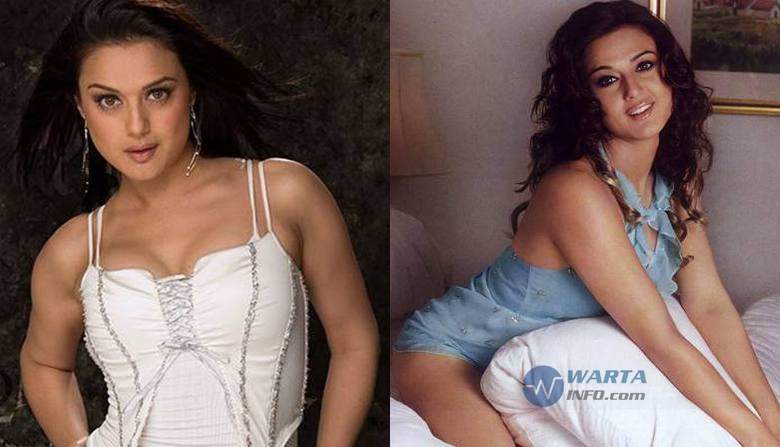 Foto hot Picture Preity ZInta Artis tercantik seksi india bollywood berperan polisi