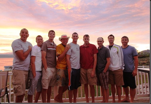 Bear Lake all the men