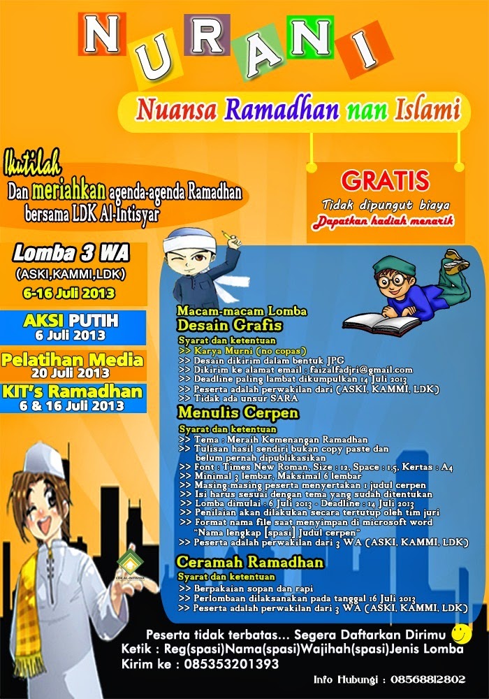 Contoh-contoh desain pamflet keren ~ ASKI UIKA BOGOR