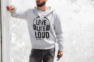 Man Hoodie Fashion Mock-Up