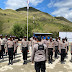 Bintara Remaja Angkatan 46 Polres Lanny Jaya Lakukan Giat PBB