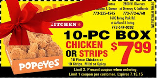 Free Printable Popeyes Chicken Coupons