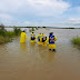 Ofrecen refugio a familias del ejido Santo Domingo, ante desbordamiento del río Bravo