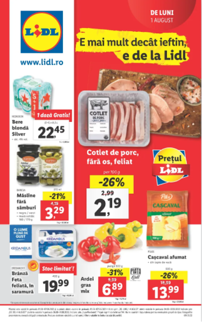LIDL Catalog - Brosura 01-07.08 2022→   Poftă de specialități în stil grecesc | LidlPlus | Super Weekend