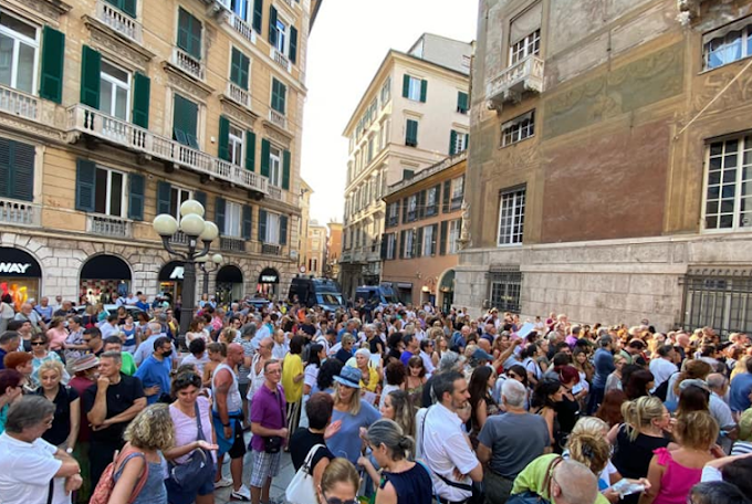 "No al green pass": manifestazioni e disordini a Roma, Milano e Napoli