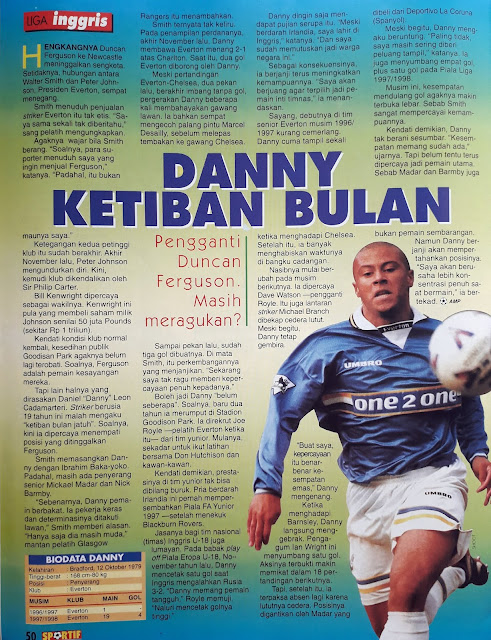 LIGA INGGRIS: DANNY KETIBAN BULAN