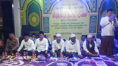 Ini Pesan Camat Sepatan di peringatan Maulid Nabi Muhammad SAW 