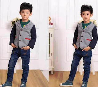 Contoh Celana Jeans Anak Laki-Laki Gaya Korea