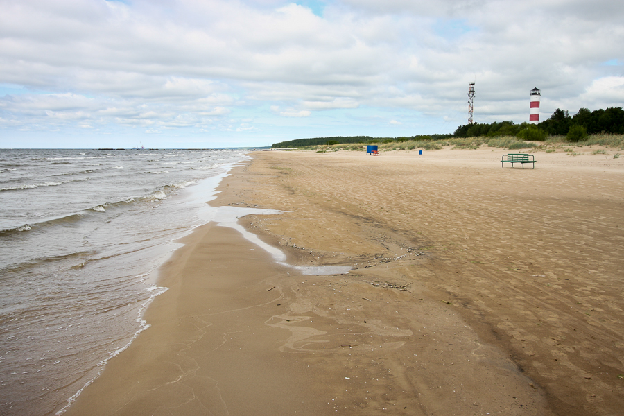 Plaża w Narva-Jõesuu