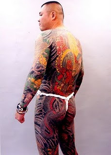 Yakuza  Full Body Tattoo For Men