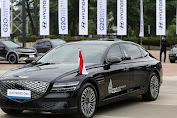 Tamu G20 Summit Test-drive Hyunday Genesis Electrified G80 dan IONIQ 5 