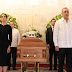 Luis Abinader, Raquel Arbaje, Juan Luis Guerra, Amaury Sánchez, Eddy Herrera y Niní Cáffaro rinden homenaje póstumo a Rubby Pérez en el Teatro Nacional