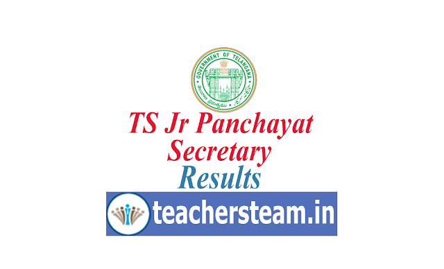 Download Results of Telangana Jr Panchayat Secretary 