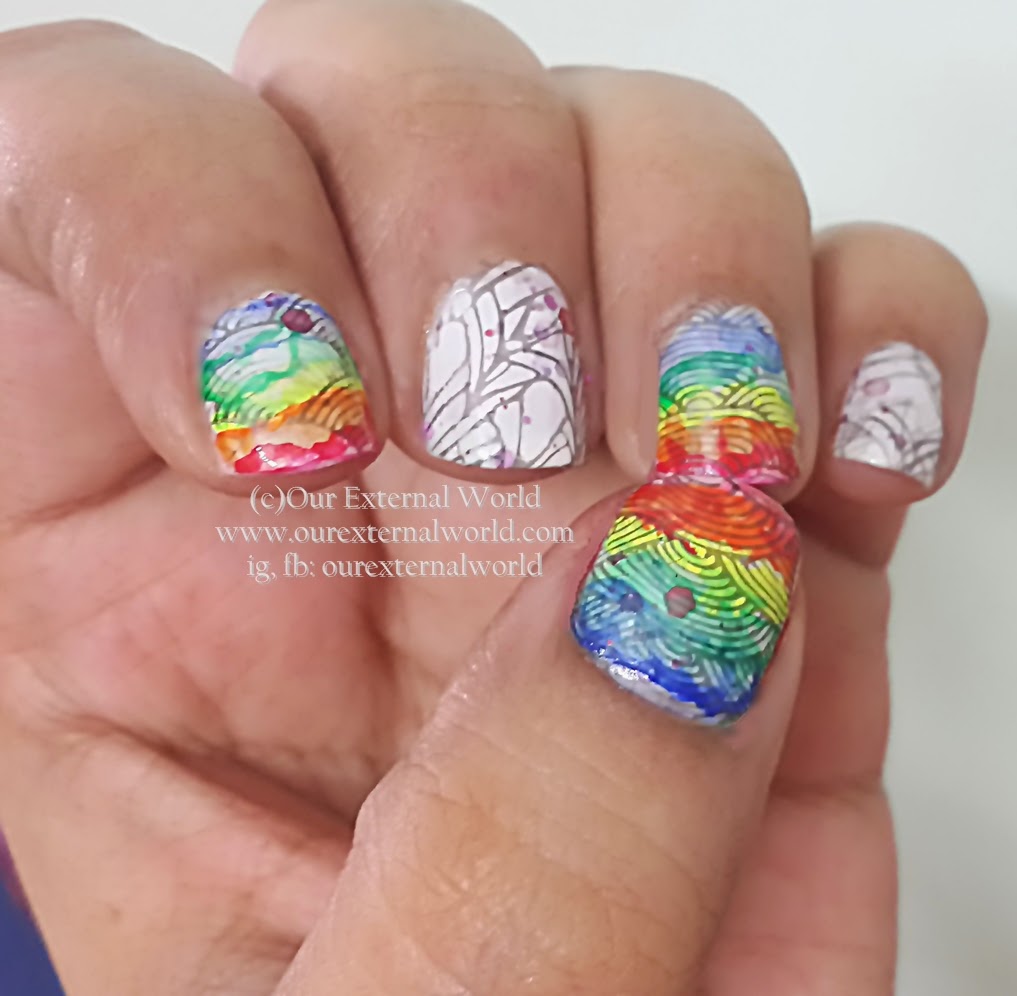 Rainbow Inspired Nail Art Designs | Pride Nails