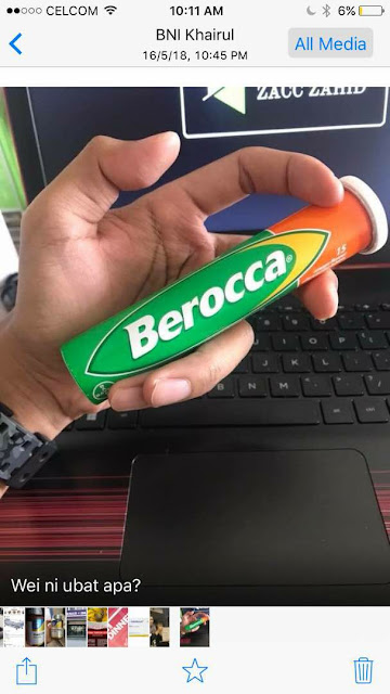 Supplement Berocca Viral Tun Dr Mahathir 