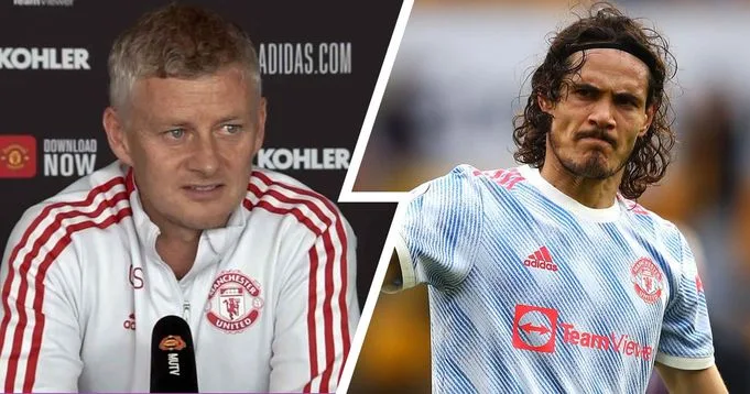 Solskjaer rules Cavani out of West Ham clash, reveals possible return date