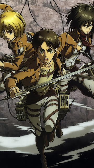 Wallpaper HD Anime Shingeki no kyojin for Android and Iphone