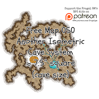 Free Map050: Another Isometric Cave System