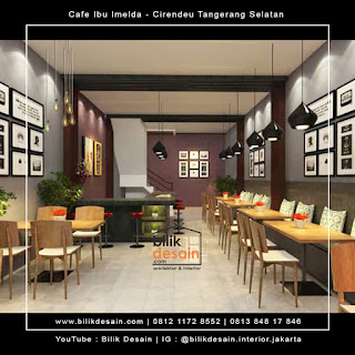 desain interior kafe restoran cirendeu tangerang selatan