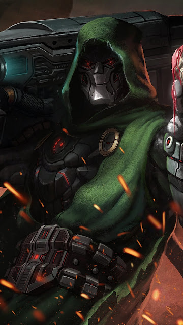 Doctor Doom Supervillain Wallpaper