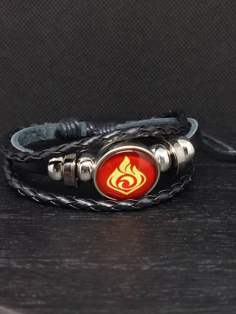 Genshin Impact Fire Element Bracelet