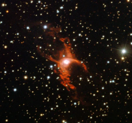 The Red Spider Nebula, an example of a Bipolar Nebula, imaged by the New Technology Telescope at La Silla Observatory