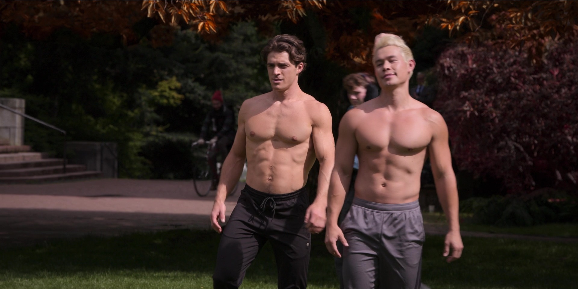 Shirtless Men On The Blog Spencer Neville and Colton Tran and Mitchell Slaggert Shirtless