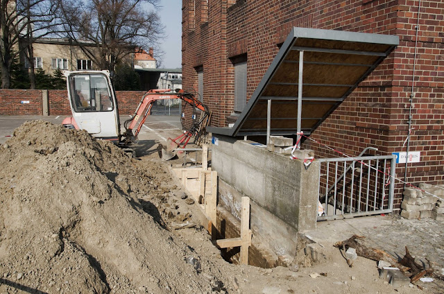 Baustelle Bergholzstraße, 12099 Berlin, 29.03.2014