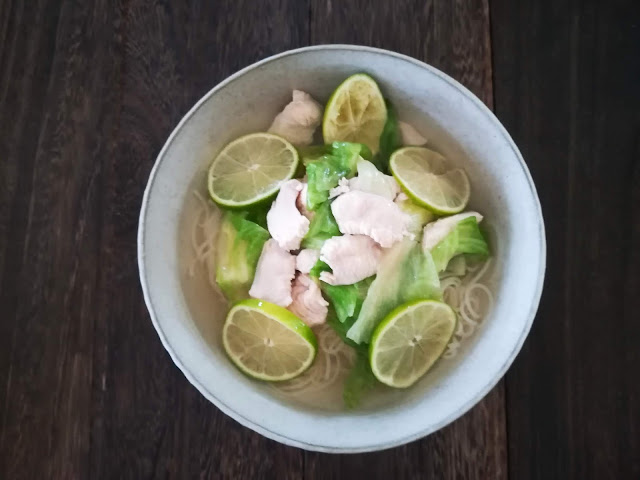 鶏しゃぶライムそうめん