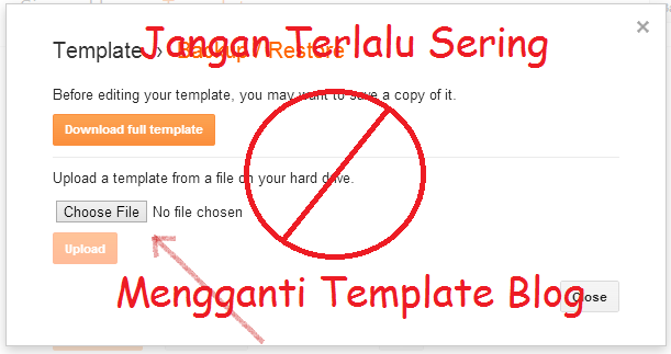 Inilah Akibatnya Jika Anda Sering Ganti Template Blog