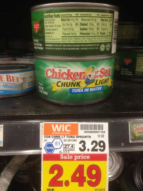 Chunk Light Tuna, 12 oz, Chicken of the Sea - Kroger