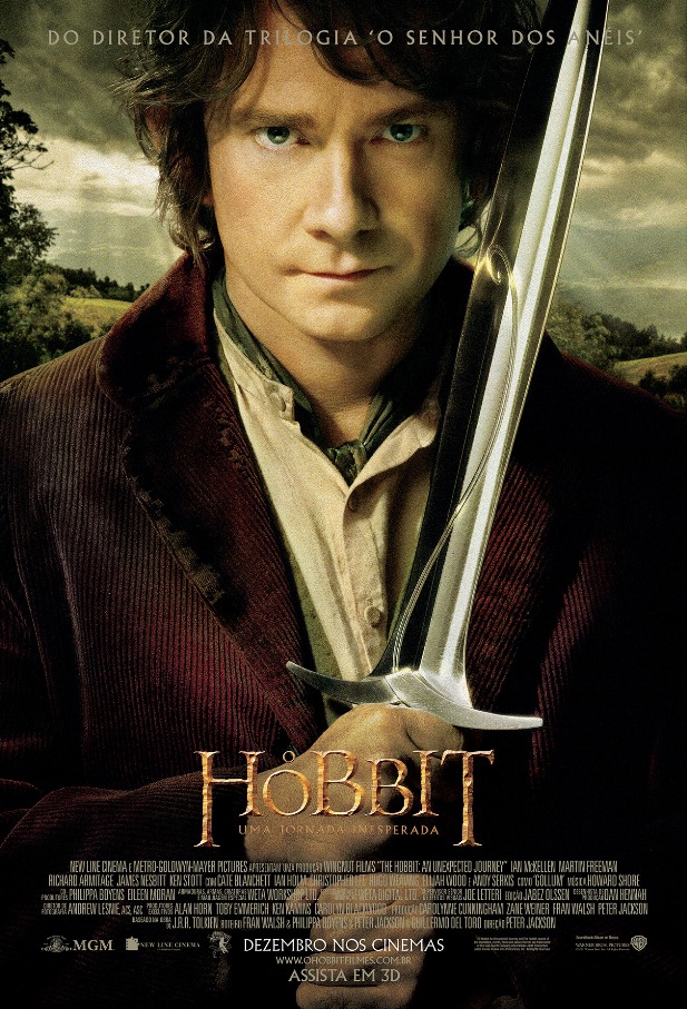 O HOBBIT: Divulgados posteres nacionais do longa