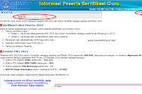 Calon peserta sertifikasi 2014 dapat dicek di sergur.kemdiknas.go.id.