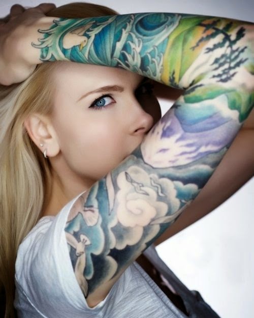 Women Leaves Tattoo Hand, Women Hand Leaves Tattoo, Tattoo Of Leaves For Women, Hand Women Leaves Tattoos, Women, Flowers, Parts,