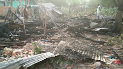 Suami Dirawat di RS, Rumah Pasutri di Desa Keli Bima Ludes Terbakar 