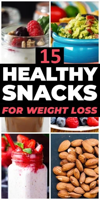 15 Healthy Snacks For Slimming And Fat Loss!