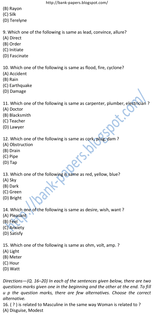 Haryana Gramin Bank Examination Question Papers